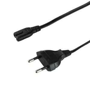 KABEL NAPAJALNI 220V LogiLink Euro8 C7 1,80m bipolar - 2 polni (CP092) EOLS-P