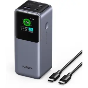 Prenosna baterija Ugreen Powerbank 20000mAh 130W PD 1x USB-A 3x USB-C (35524B)