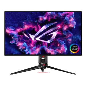 Monitor Asus 80 cm (31,5") PG32UCDMZ 3840x2160 Gaming 240Hz OLED 0,03ms HDMI 2xHDMI DisplayPort USB-C 90W 3xUSB3.2 HAS  DCI-P3-99% FreeSync Premium PRO G-Sync Compatible KVM HDR400 ROG Swift