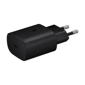 Hišni polnilec Samsung 25W EP-TA800 220V => USB-C črn (EP-TA800NBEGEU)