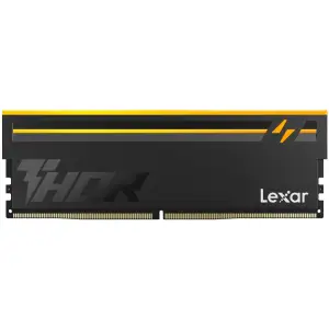 DDR5 16GB 6000MHz CL36 Single (1x16GB) Lexar RGB Thor XMP3.0 EXPO 1,4V Gaming črna (LD5U16G60C36BV-RGS)
