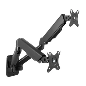 Nosilec za LCD monitor dvojni 43,2 - 82 cm (17"-32") do 18kg skupaj LogiLink (BP046)