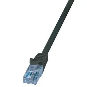 KABEL PATCH UTP Cat.6A   1,00m  RJ45 10Gbit LogiLink CCA - črn (CP3033U)