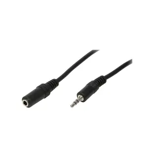 Kabel Audio 3,5mm M => 3,5mm Ž podaljšek 5m LogiLink (CA1055) EOLS-P
