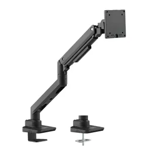 Nosilec za LCD monitor 43,2 - 124,50 cm (17"-49") do 20kg s plinsko vzmetjo 360° nagib -20/50° LogiLink aluminij črn (BP0168)