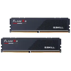 DDR5 48GB 5200MHz CL40 KIT (2x24GB) G.Skill G.Skill RGB Flare X5 AMD EXPO 1,1V Gaming črna - low profile (F5-5200J4040A24GX2-FX5)