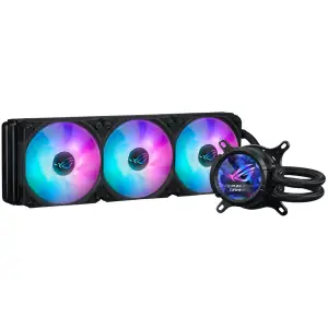 Vodno hlajenje Asus ROG Strix LC III - 360mm ARGB LCD črna (90RC00W1-M0UAY0) 