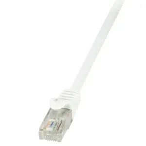 KABEL PATCH UTP Cat 6   1,00m  RJ45 1Gbit LogiLink CCA - bel (CP2031U)