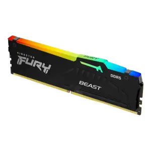 DDR5 16GB 6000MHz CL30 Single (1x16GB) Kingston RGB Fury Beast XMP3.0 EXPO 1,4V Gaming črna (KF560C30BBEA-16)