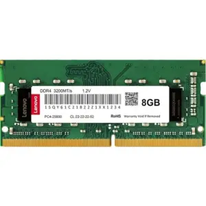 DDR4 SO-DIMM 8GB 3200MHz CL22 Single (1x 8GB) Lenovo Non-ECC 1,2V ()