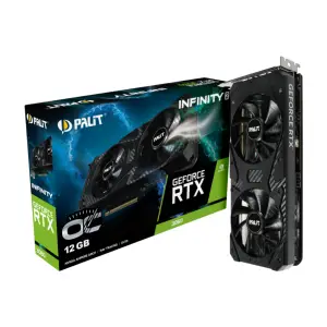 Grafična kartica nVidia RTX3060 Palit Infinity 2 OC - 12GB GDDR6 (NE63060U19K9-PG190L)