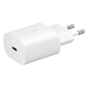Hišni polnilec Samsung 25W EP-TA800 220V => USB-C bel (EP-TA800NWEGEU)