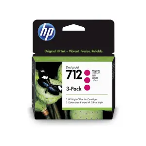 KART HP 712 MAGENTA 3-Pack za DesignJet Studio, T210, T230, T250, T630, T650