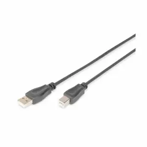 Kabel USB A => B 1,8m Digitus dvojno oklopljen (AK-300105-018-S)