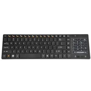 Tipkovnica Tracer brezžična Smart RF US international Touch pad črna (RMTTI046)