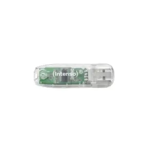 Spominski ključek 32GB USB2.0 Intenso Rainbow Line 28MB/s 6,5MB/s plastičen s pokrovčkom (3502480)