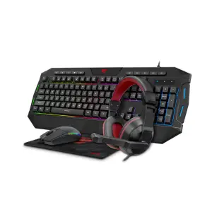 Tipkovnica  +MIŠ Havit Gamenote komplet 4v1 (tipkovnica+miška+podloga+slušalke) HV-KB501CM  / SLO