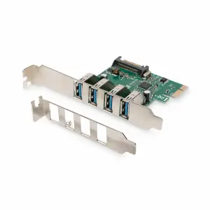 Kontroler PCI-Express => 4x USB 3.0 Digitus  DS-30221