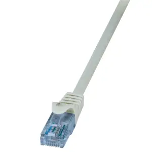 KABEL PATCH UTP Cat.6A   1,00m  RJ45 10Gbit LogiLink CCA - siv (CP3032U)