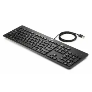 Tipkovnica HP USB žična Slim Business ENG črna (803181-L31/L41) SLO gravura