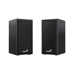 Zvočniki Genius 2.0  SP-HF180 Leseni  6W RMS, USB NAPAJANJE - črni