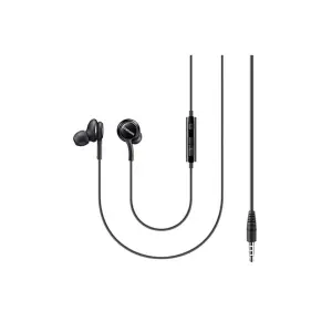 Slušalke žične ušesne 3,5mm stereo Samsung z mikrofonom črne (EO-IA500BBEGWW)
