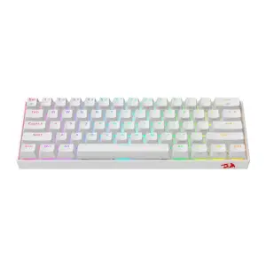 Gaming Tipkovnica Žična Redragon K530 US | Slovenski nabor znakov bela RGB (Red switch) (15524)