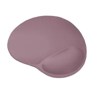 Podloga za miško Trust gel 236x205x16 Bigfoot ergonomska roza (26013)