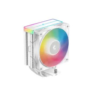 Zračni hladilnik DeepCool AG400 WH V2 - 120mm 30,6 dB 154mm ARGB bela (R-AG400-WHAMMN-GJD)