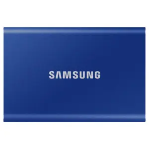 Prenosni disk SSD 2TB USB-C Samsung T7 1050/1000MB/s  - modra (MU-PC2T0H/WW)