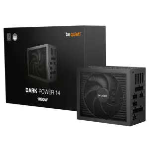 Napajalnik - 1000W be quiet! Titan Dark Power 14 80Plus Titanium 95,5% ATX 3.1 (Gen5) Modular 135mm črna (BP020EU)
