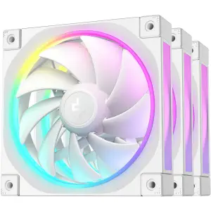 Ventilator Deepcool FL12 120mm bela RGB