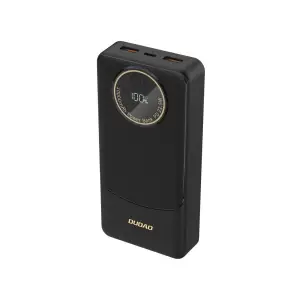 Prenosna baterija Dudao Powerbank 22,5W 20000mAh  K12Pro LED USB-C 2xUSB-A črna (K12Pro-Black)