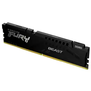 DDR5 64GB 5600MHz CL36 Single (1x64GB) Kingston Fury Beast Black 1,25V črna (KF556C36BBE-64)