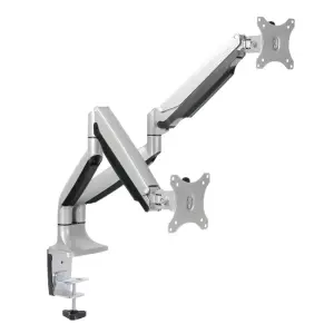 Nosilec za LCD monitor dvojni 13"-23" do 9kg na roko - pritrditev na rob mize LogiLink (BP0043)