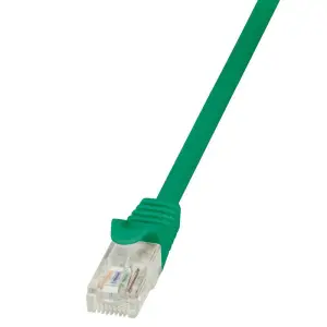KABEL PATCH UTP Cat 6   1,00m  RJ45 1Gbit LogiLink CCA - zelen (CP2035U)