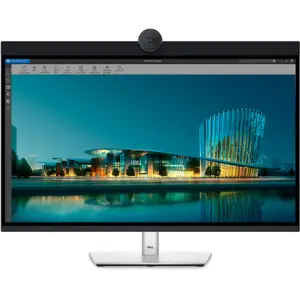 Monitor Dell 80 cm (31,5") U3224KBA 3840x2160 IPS 5ms HDMI Mini-DP Thunderbolt4 USB-C 140W Thunderbolt4-Out USB-C-Out USB-C-Out Pivot Kamera 4K Zvočniki 2x14W  3H DCI-P3-99.3% RJ45 KVM HDR600 UltraSha