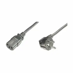 KABEL NAPAJALNI 220V 5,00m Schuko kotni - C13 črn Digitus (AK-440100-050-S)