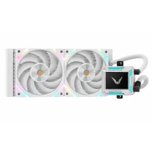Vodno hlajenje Valkyrie Syn 240 - 240mm ARGB bela (VK-AIOSY240W)