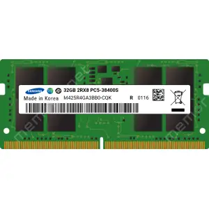 SO-DIMM DDR5 32GB 4800MHz CL40 Single (1x32GB) Samsung Value 1,1V Notesniki zelena (M425R4GA3BB0-CQK)