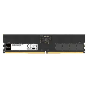 DDR5 16GB 4800MHz CL40 Single (1x16GB) Lexar Value 1,1V PC črna (LD5DU016G-B4800GSST)