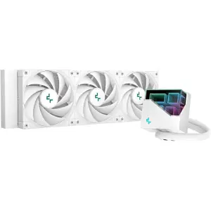Vodno hlajenje DeepCool LT720 - 360mm bela (R-LT720-WHAMNF-G-1) 