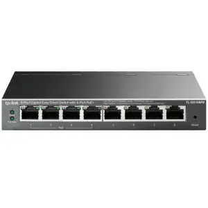 STIKALO 8-PORT TP-Link Easy Smart 100/1000 PoE Managed (TL-SG108PE)