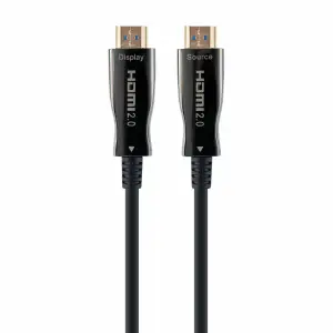 Kabel HDMI(m)=>HDMI(m) v2.0 10,00m UHD 4K optični pozlačeni kontakti z ethernet AOC Cablexpert(CCBP-HDMI-AOC-10M)