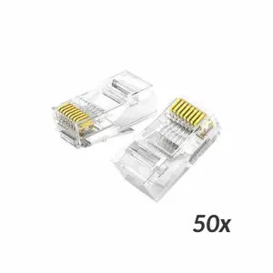 Konektor RJ45 CAT.6 UTP 50pak Ugreen (50962)