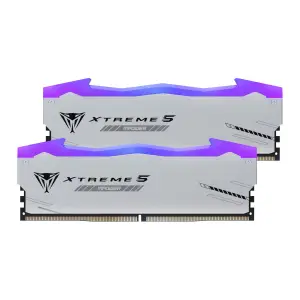 DDR5 32GB 6400MHz CL32 KIT (2x16GB) Patriot RGB Xtreme 5 XMP3.0 1,4V srebrna (PVXR532G64C32KM)