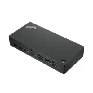 Priklopna postaja RNW USB-C =>Lenovo ThinkPad Universal 2xDisplayPort DisplayPort HDMI 3xUSB3.2 2xUSB2.0 USB-C 90W 1xLAN Stikalo za vklop (40AY0090EU)