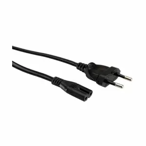 KABEL NAPAJALNI 220V EFB C7 1,80m bipolar - črni