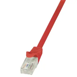 KABEL PATCH UTP Cat 6   1,00m  RJ45 1Gbit LogiLink CCA - rdeč (CP2034U)