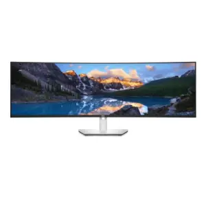 Monitor Dell 124,5 cm (49,0") U4924DW 5120x1440 Curved IPS 5ms 2xHDMI DisplayPort 2xUSB-C 90W 5xUSB3.2 2xUSB-C-Out HAS Pivot Zvočniki 2x9W  3H DCI-P3-98% RJ45 KVM UlraSharp